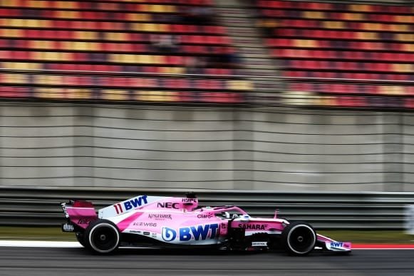 Productivas prácticas en China para Sergio Pérez