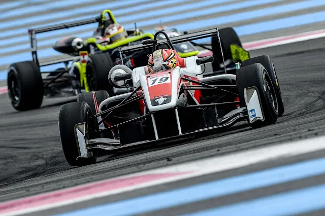 Sorprendente debut de Rául Guzmán en Euroformula