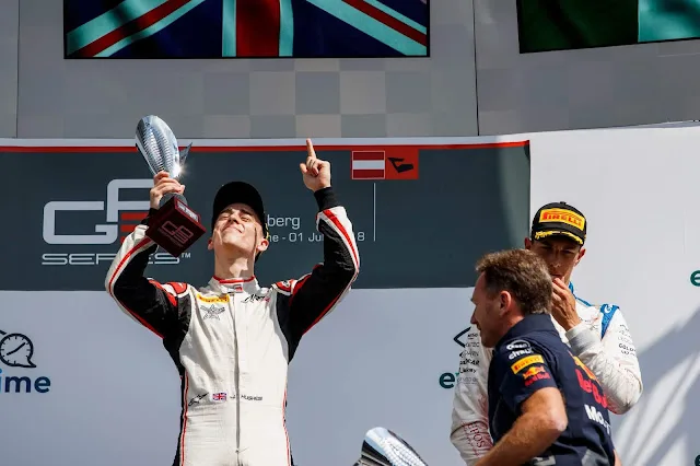 Hughes sprinted to win at the Red Bull Ring