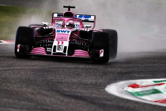 Positivas prácticas para Sergio Pérez en Monza