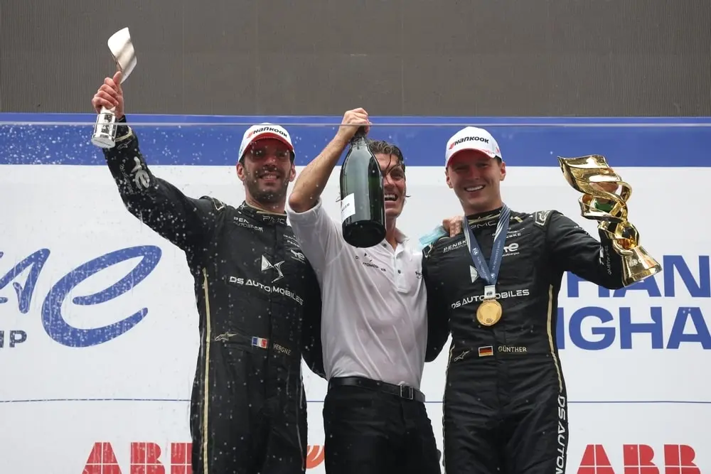 Guenther encabezó histórico 1-2 de DS Penske en Shanghái