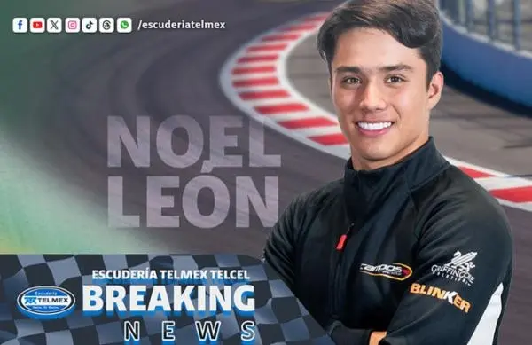 Noel León se incorpora a Campos Racing para la temporada 2026 de Fórmula 2