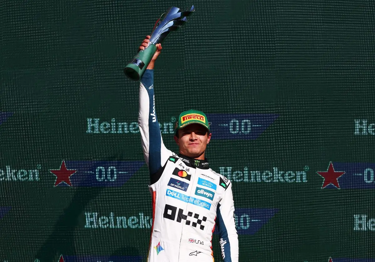 Lando Norris se impuso en el México GP y toma la punta del campeonato