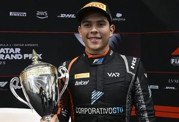 Podio para Villagómez y cuarto lugar para Montoya en el sprint de la F2 en Lusail