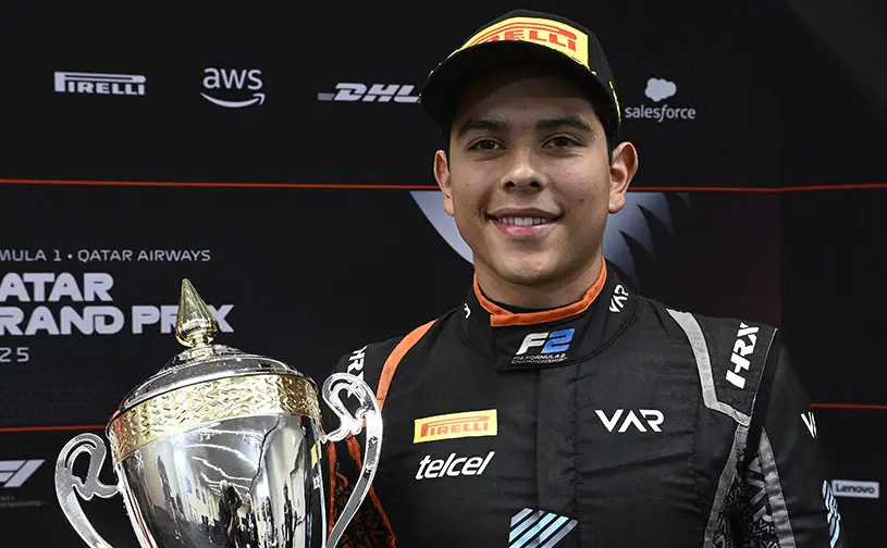 El mexicano Rafael Villagómez continúa con Van Amersfoort Racing en Fórmula 2