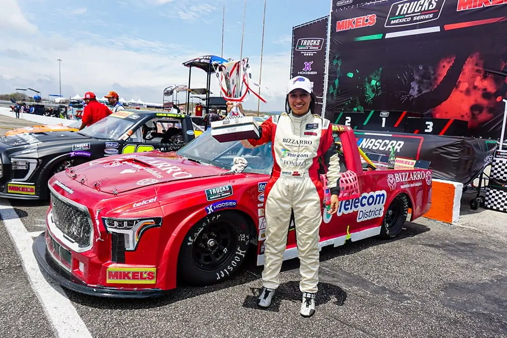 Valeria Aranda repite podio en Chiapas y se mantiene como protagonista en Trucks México Series