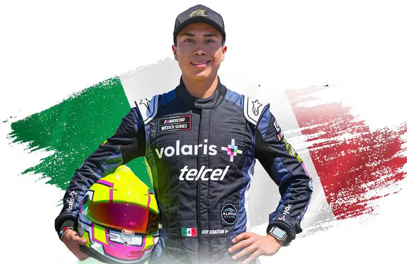 Podio para Eloy López con un gran cierre en SLP en el inicio de NASCAR México