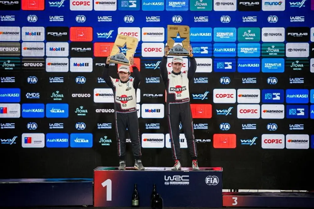 Miguel Granados y Marc Martí conquistan el WRC Rally de Chile 2026